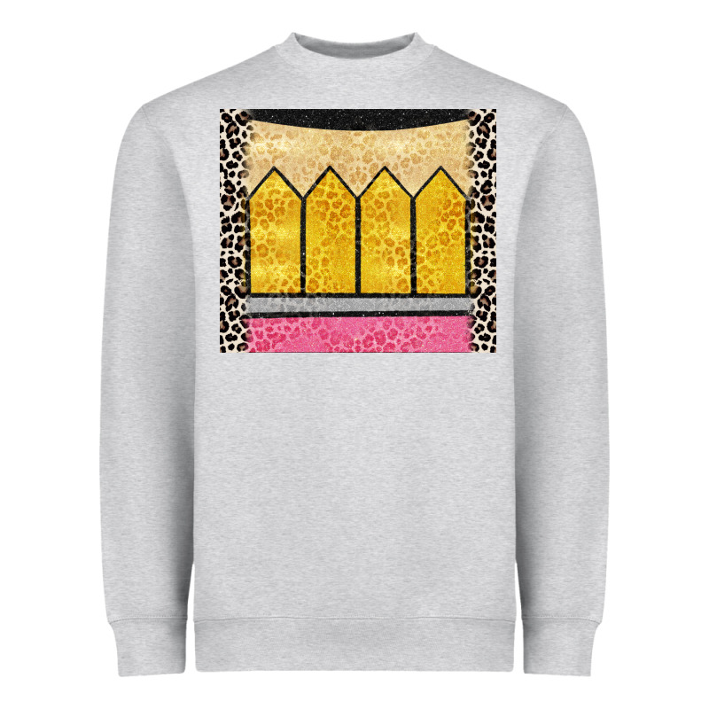 Glitter Pencil Heavyweight Sweatshirt by CowGirlArtShop | Teevron