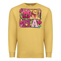 Antique Gold Western Valentines Day Mama Mother's Day Premium Sweatshirt - LillyAllenDesigns