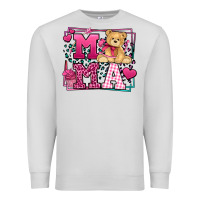 Dove Grey Western Valentines Day Mama Mother's Day Premium Sweatshirt - LillyAllenDesigns