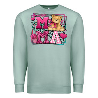 Seafoam Western Valentines Day Mama Mother's Day Premium Sweatshirt - LillyAllenDesigns
