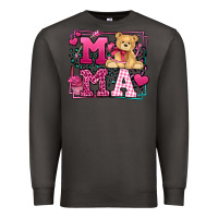 Smoke Western Valentines Day Mama Mother's Day Premium Sweatshirt - LillyAllenDesigns