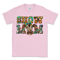 Bubblegum Pink show mom brown calf Classic Tee - BarkalooDesign