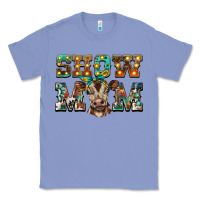 Colony Blue show mom brown calf Classic Tee - BarkalooDesign
