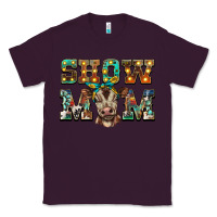Plum show mom brown calf Classic Tee - BarkalooDesign