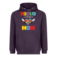 Plum lil autism mom Heavyweight Hoodie - CowhideDigitalArt