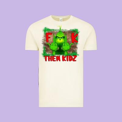 Fuck Them Kids Grinch Vintage Tee Designed By Bettercallsaul