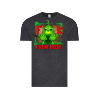 Vintage Black Fuck Them Kids Grinch Vintage Tee - Bettercallsaul