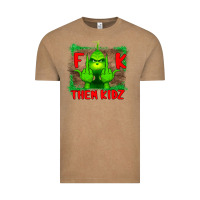 Vintage Coffee Fuck Them Kids Grinch Vintage Tee - Bettercallsaul
