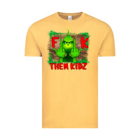 Vintage Mustard Fuck Them Kids Grinch Vintage Tee - Bettercallsaul