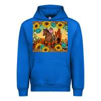 Cobalt cowgirl Urban Hoodie - Artiststas