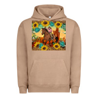 Pigment Burro cowgirl Urban Hoodie - Artiststas