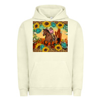 Pigment Pistachio cowgirl Urban Hoodie - Artiststas