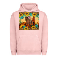 Pigment Salmon cowgirl Urban Hoodie - Artiststas