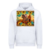 White cowgirl Urban Hoodie - Artiststas