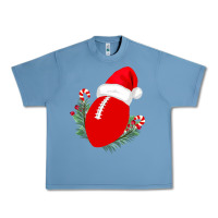 Pebble Blue Christmas Football Urban Heavy Tee - Bettercallsaul