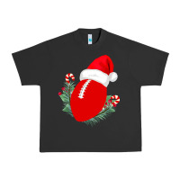 Pigment Black Christmas Football Urban Heavy Tee - Bettercallsaul