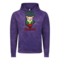 Cloud Purple Merry Christmas Cat Vintage Hoodie - Bettercallsaul
