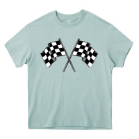 Arona race flag Heavy Core Tee - MaliasSmallBusiness