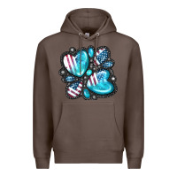 Coffee American gemstone Premium Hoodie - FaDigitalArtStudio