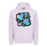 Lilac American gemstone Premium Hoodie - FaDigitalArtStudio