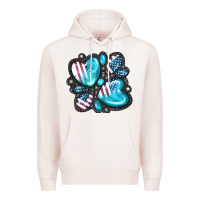 Pale Pink American gemstone Premium Hoodie - FaDigitalArtStudio