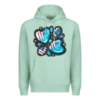 Seafoam American gemstone Premium Hoodie - FaDigitalArtStudio
