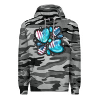 Slate Camo American gemstone Premium Hoodie - FaDigitalArtStudio