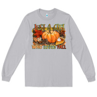 Moon Dust Just a girl who loves Fall Long Sleeve Tee - NancyCooperArtShop