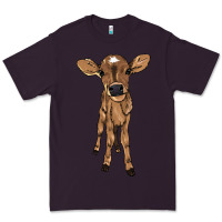 Plum baby cow Premium Tee - NancyCooperArtShop