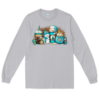 Moon Dust winter snowman coffee cups Long Sleeve Tee - Jasminsmagicworld