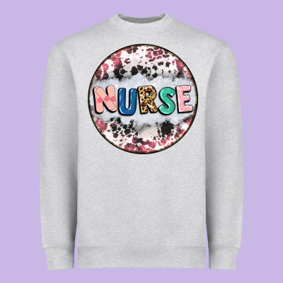 Nurse Coaster Heavyweight Sweatshirt Designed By Cowgirlartshop