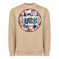 Mushroom nurse coaster Heavyweight Sweatshirt - CowGirlArtShop