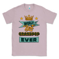 Lilac world's best grandpop ever Classic Tee - Jasminsmagicworld