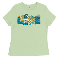 Matcha love winter gnome Ladies Tee - NancyCooperArtShop