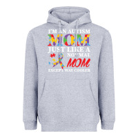 Heather Grey LIL Autism Mom Heavyweight Hoodie - CowhideDigitalArt