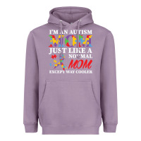 Lavender LIL Autism Mom Heavyweight Hoodie - CowhideDigitalArt