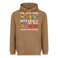 Toasted Coconut LIL Autism Mom Heavyweight Hoodie - CowhideDigitalArt