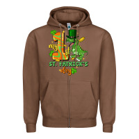 Chestnut my first st. patricks day Zipper Hoodie - FaDigitalArtStudio