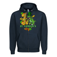 Navy my first st. patricks day Zipper Hoodie - FaDigitalArtStudio