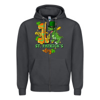 Smoke my first st. patricks day Zipper Hoodie - FaDigitalArtStudio