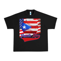 Black Puerto Rico Baseball Urban Heavy Tee - Bettercallsaul