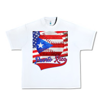 White Puerto Rico Baseball Urban Heavy Tee - Bettercallsaul