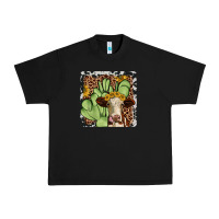 Black cactus hereford coaster Urban Heavy Tee - JahusDesignShop