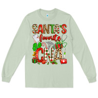 Matcha santa's favorite cna Long Sleeve Tee - texasbilliewilder