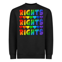 Black Rights rights rights pride Heavyweight Sweatshirt - CowGirlArtShop