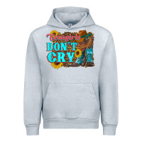 Heather Grey cowgirls don't crty boots hat sunflowers Urban Hoodie - Artiststas