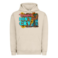 Pigment French Oak cowgirls don't crty boots hat sunflowers Urban Hoodie - Artiststas