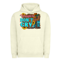 Pigment Pistachio cowgirls don't crty boots hat sunflowers Urban Hoodie - Artiststas