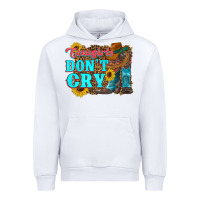 White cowgirls don't crty boots hat sunflowers Urban Hoodie - Artiststas