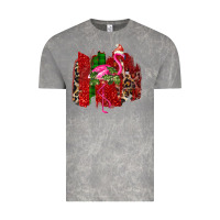 Cloud Rock Christmas Flamingo Vintage Tee - Bettercallsaul